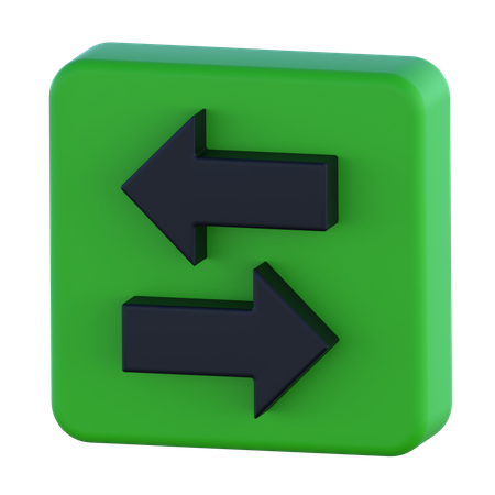 Pfeile austauschen  3D Icon