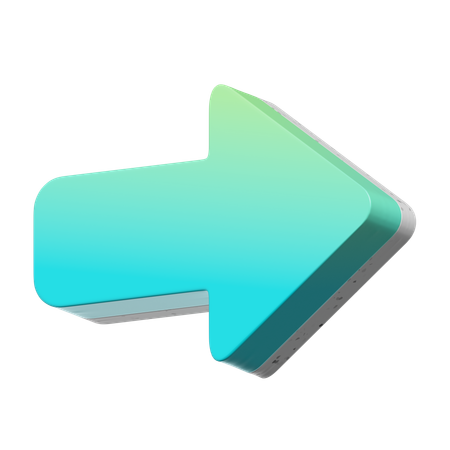 Pfeilform  3D Icon