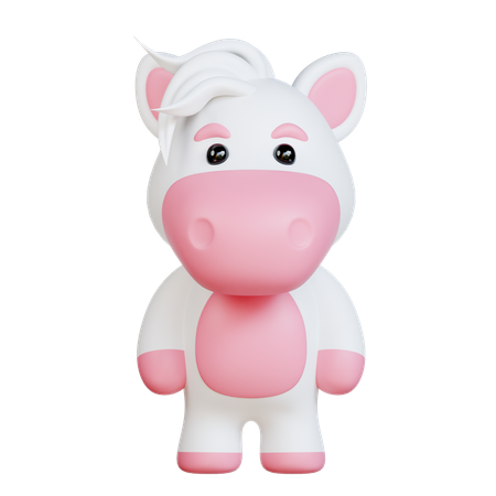 Pferd  3D Icon