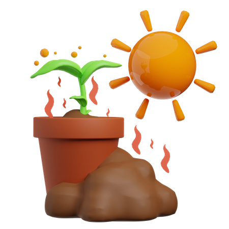 Pflanze wollen  3D Icon