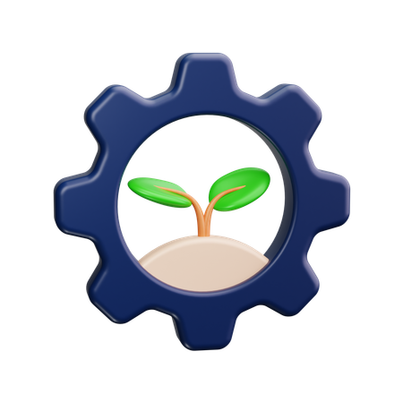 Pflanzen retten  3D Icon