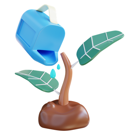 Pflanzenpflege  3D Icon