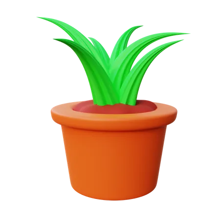 Blumentopf  3D Icon