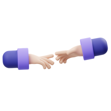 Pflege Handbewegung  3D Icon