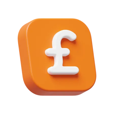 Pfund  3D Icon