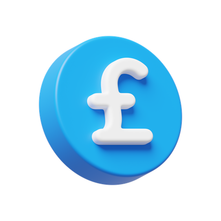 Pfund  3D Icon