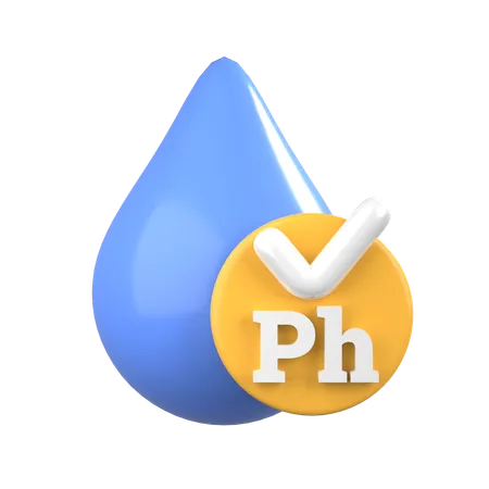 PH-Wert  3D Icon