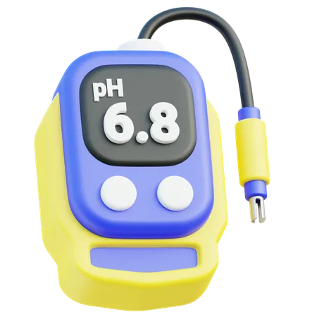 Ph Meter  3D Icon