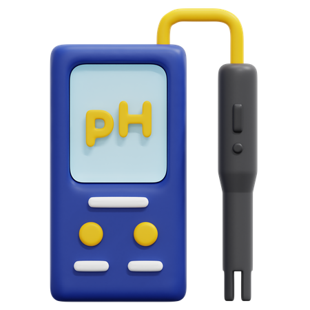 Ph Meter  3D Icon