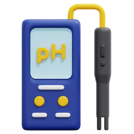Ph Meter  3D Icon