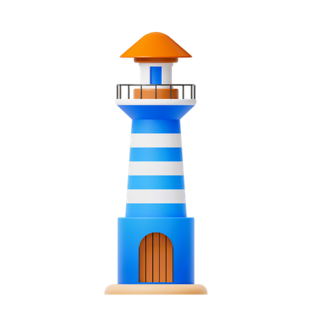 Phare  3D Icon