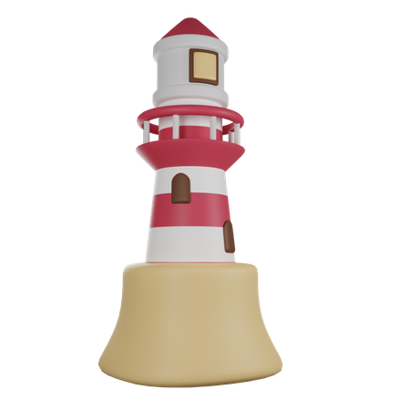 Phare  3D Illustration