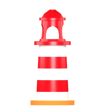 Phare  3D Illustration