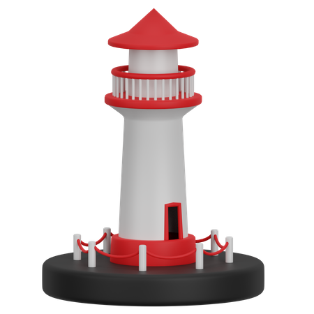 Phare  3D Illustration