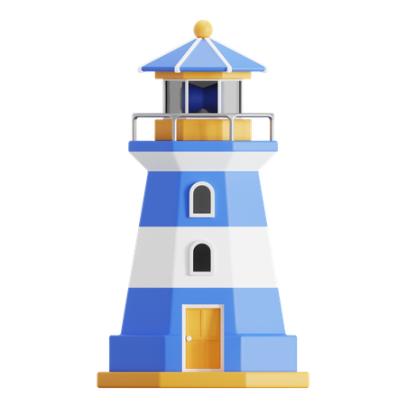 Phare  3D Icon