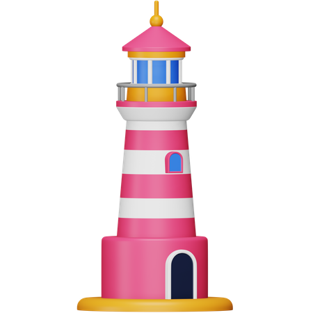 Phare  3D Icon