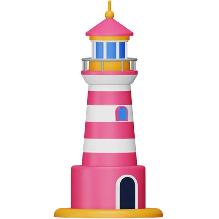 Phare  3D Icon