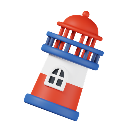 Phare  3D Icon