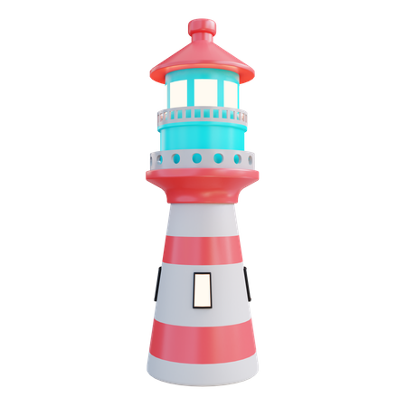 Phare  3D Icon