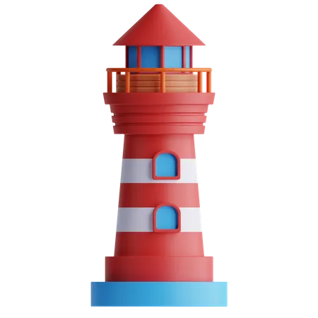 Phare  3D Icon