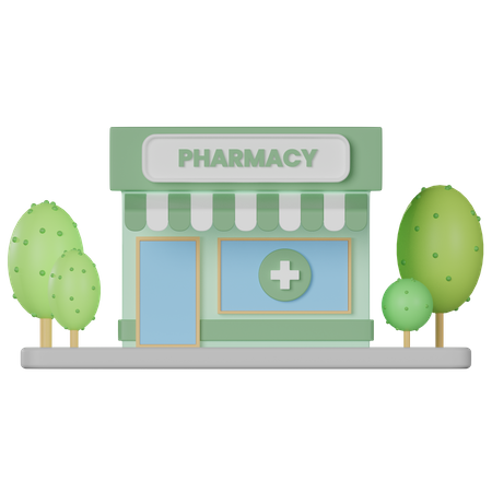 Pharmacie  3D Icon