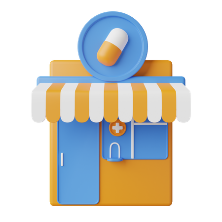 Pharmacie  3D Icon