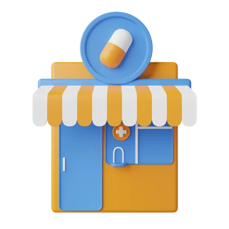 Pharmacie  3D Icon