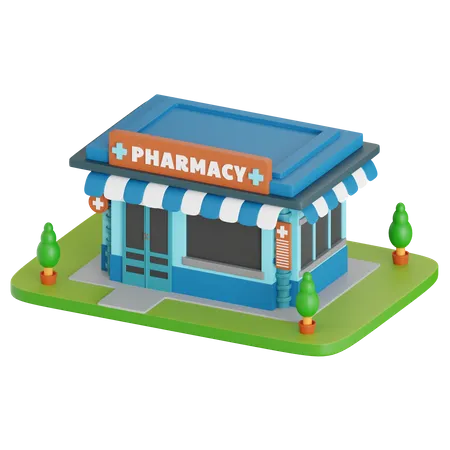 Pharmacie  3D Icon