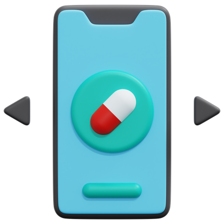 Pharmacie en ligne  3D Icon