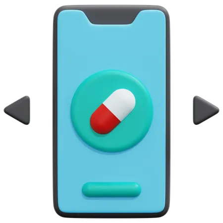 Pharmacie en ligne  3D Icon