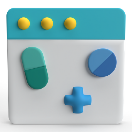 Pharmacie en ligne  3D Icon