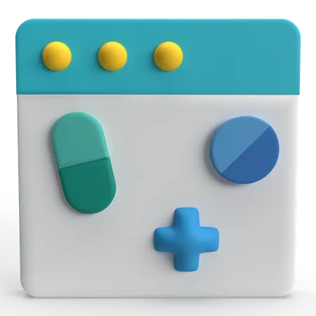 Pharmacie en ligne  3D Icon