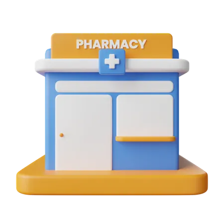 Pharmacie  3D Icon