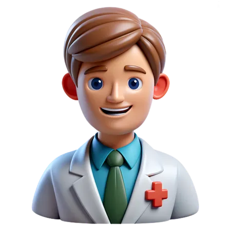 Pharmacien  3D Icon