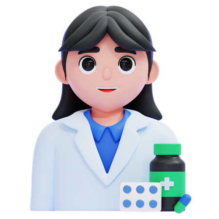 Pharmacist  3D Icon