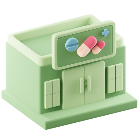 Pharmacy  3D Icon