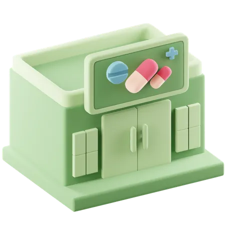 Pharmacy  3D Icon