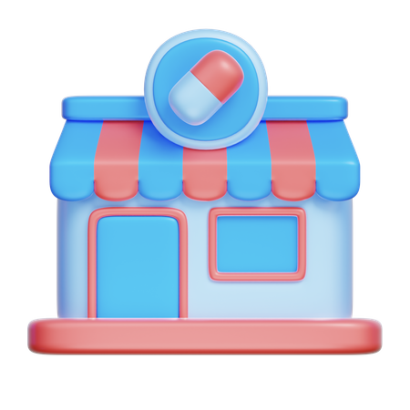 Pharmacy  3D Icon