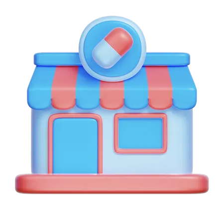 Pharmacy  3D Icon