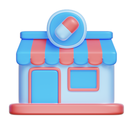 Pharmacy  3D Icon