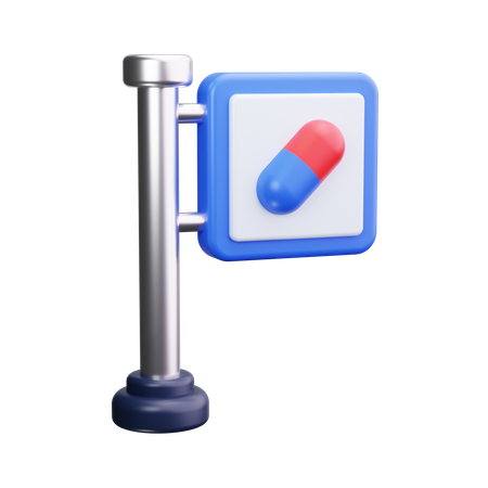 Pharmacy Board  3D Icon