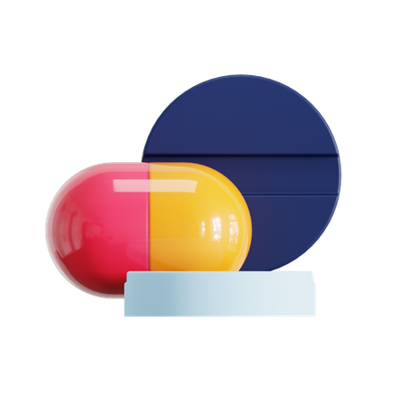 Pharmacy Location  3D Icon