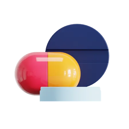 Pharmacy Location  3D Icon