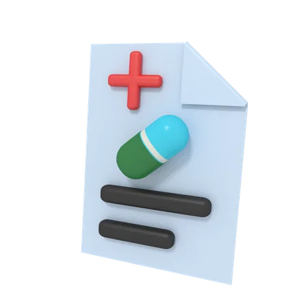 3 D Illustration Of Medicine Guide Capsule 3D Icon