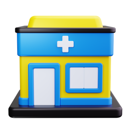 Pharmacy Shop  3D Icon