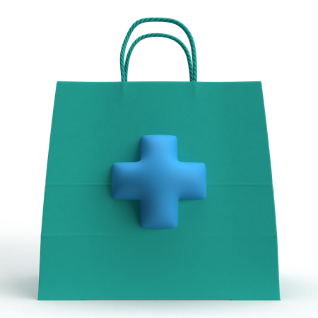 Pharmacy Shopping  3D Icon