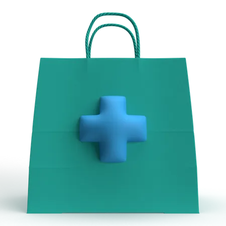 Pharmacy Shopping  3D Icon
