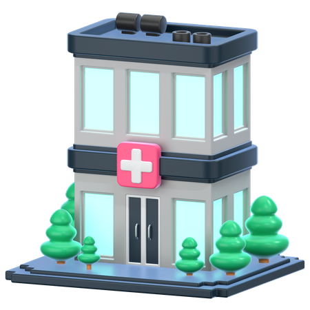 Pharmacy Store  3D Icon