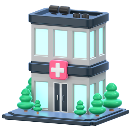 Pharmacy Store  3D Icon