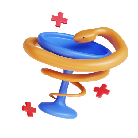 Pharmacy symbol 3D Icon